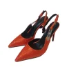 Jaxxon Crystal Heels In Orange
