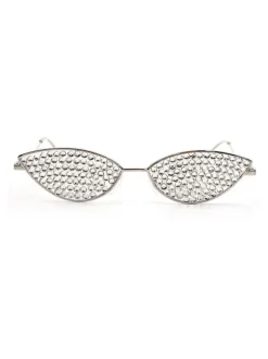 Katy Crystal Cat Eye Frame Glasses