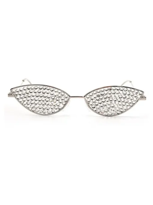 Katy Crystal Cat Eye Frame Glasses
