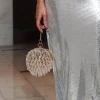 Kethel Drip Clear Ball Clutch