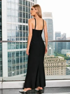 Kylo Crystal Bandage Maxi Dress