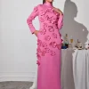 Liluri Long Sleeve Flower Maxi Dress