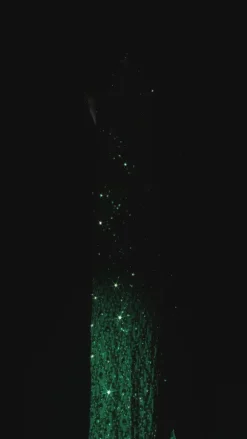 Liora Sequin Crystal Maxi Dress In Green