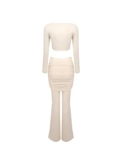 Mawae Twisted Mesh Pants Set