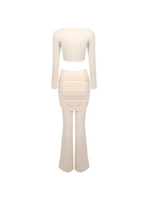 Mawae Twisted Mesh Pants Set