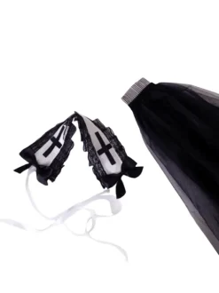 Medea Cross Veil Headband