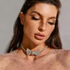 Melrose Bow Crystal Choker