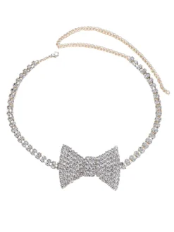 Melrose Bow Crystal Choker