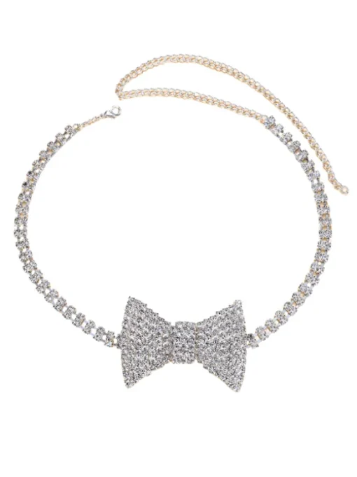 Melrose Bow Crystal Choker