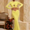 Perssis Twisted Ruched Skirt Set
