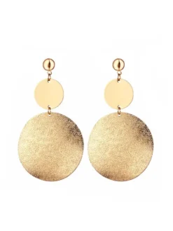 Purnima Round Earrings