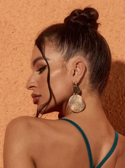 Purnima Round Earrings