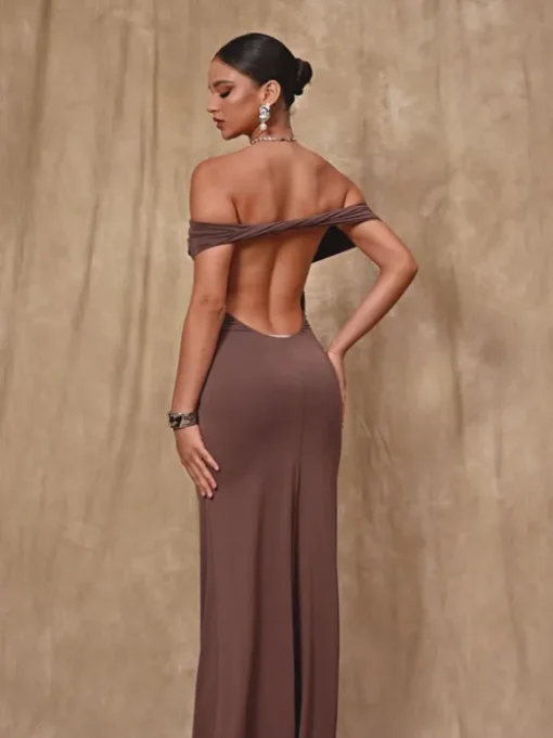 Riordan Off Shoulder Maxi Dress