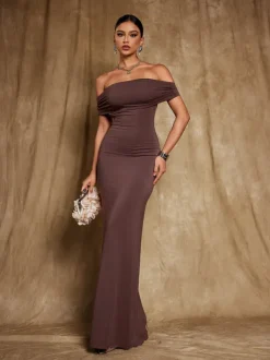 Riordan Off Shoulder Maxi Dress