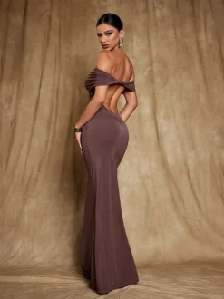 Riordan Off Shoulder Maxi Dress