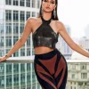 Spencer Halterneck Chainmail Top