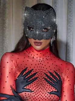 Styx Crystal Cat Mask