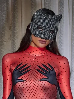 Styx Crystal Cat Mask