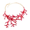 Suzume Red Coral Necklace