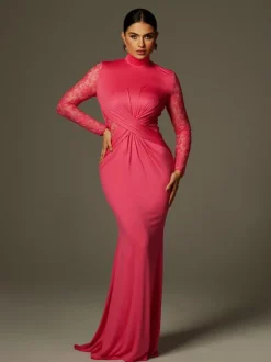 Taariq Long Sleeve Maxi Dress