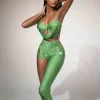 Tolliver Crystal Pants Set