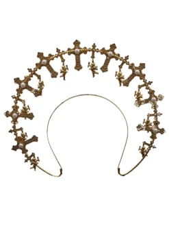 Tulia Cross Pearl Crown