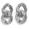 Tyora Circle Crystal Earrings