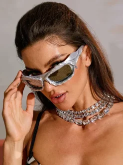 Vered Ruched Sunglasses
