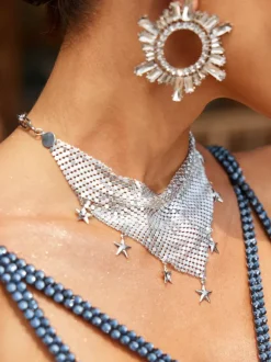 Xeenia Star Chainmail Necklace